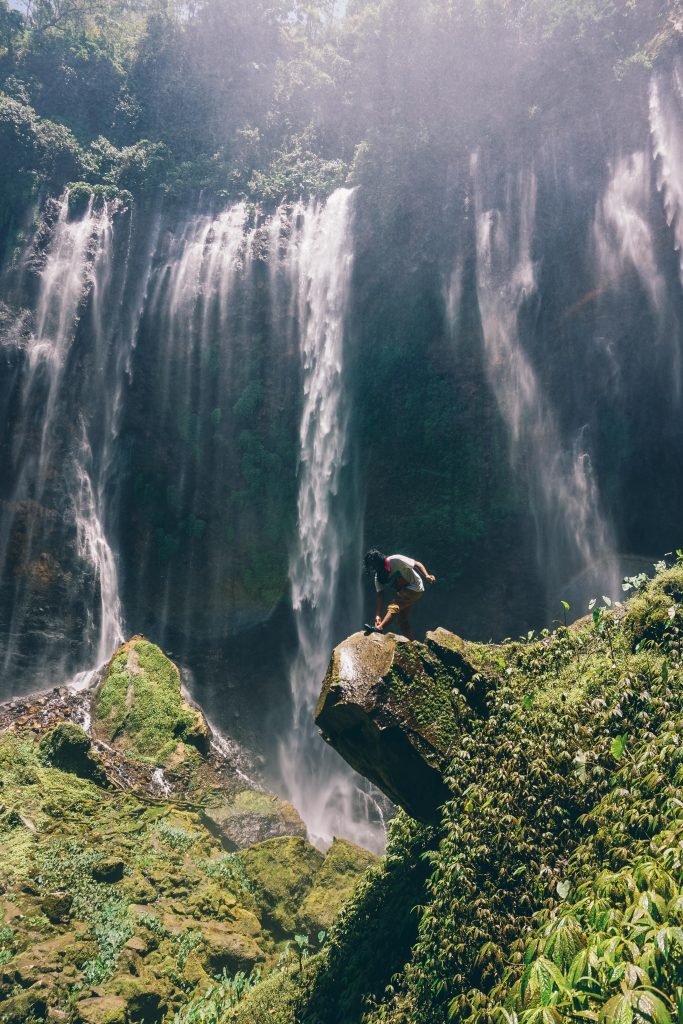 The Impressive Tumpak Sewu Lumajang Waterfall - IJEN CRATER, IJEN BLUE ...