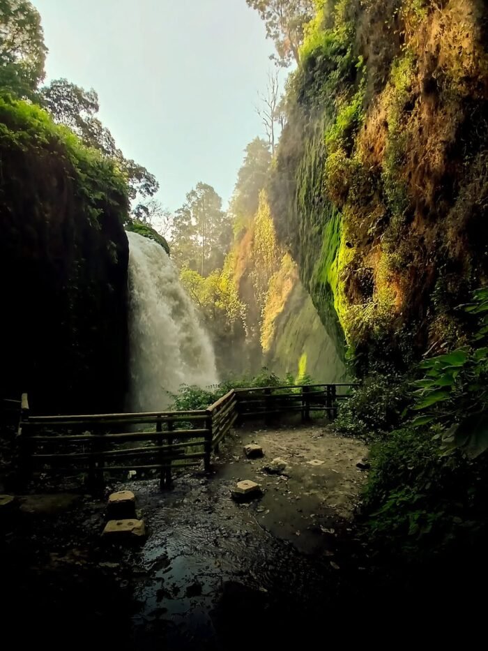 One of the best waterfalls near Ijen Crater